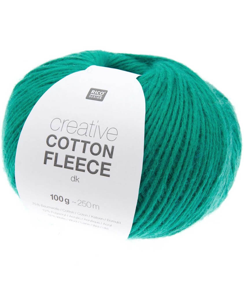 Pelote de coton Creative Cotton Fleece dk - 100 GR - Rico Design Pelote de coton Creative Cotton Fleece dk - 100 GR - Rico Design