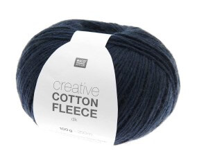 Pelote de coton Creative Cotton Fleece dk - 100 GR - Rico Design