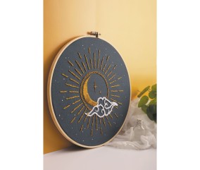 Kit de broderie Céleste - 280 x 290 x 20 mm - Graine Creative