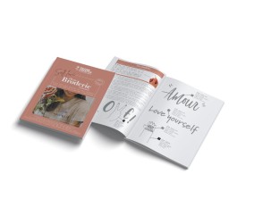 Kit de broderie sur vêtement Self Love - 160 x 260 x 45 mm - Graine Creative