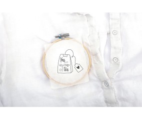 Kit de broderie sur vêtement Self Love - 160 x 260 x 45 mm - Graine Creative