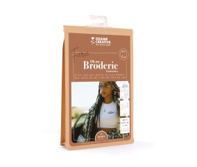 Kit de broderie sur vêtement Fierce - 160 x 260 x 45 mm - Graine Creative