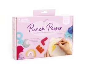 Kit Mes Patchs en punch needle - 260 x 170 x 50 mm - Graine Creative