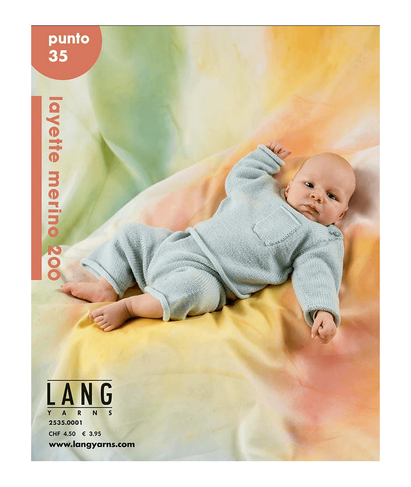 Livre Punto 35 - Spécial Layette Merino 200 - Lang Yarns