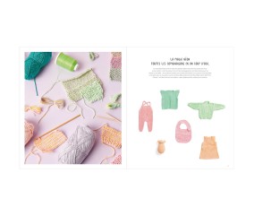 Le petit livre à tricoter Rico Baby - Baby cotton soft uni et Print - Rico Design - N°36