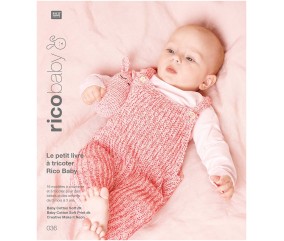 Le petit livre à tricoter Rico Baby - Baby cotton soft uni et Print - Rico Design - N°36