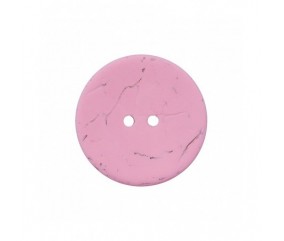 Boutons Coco 23 mm X 2 Rose - Union Knopf