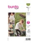 Patron Burda 5909 - Tablier jardinage à compartiments