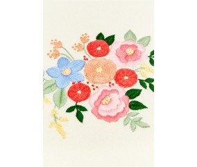 Toile Etamine à broder - 10 FILS/CM - 25 CT - 38.1 X 45.7 cm - DMC
