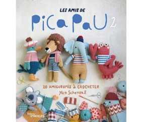Les amis de Pica Pau 2, 20 amigurumis à crocheter - Editions Eyrolles