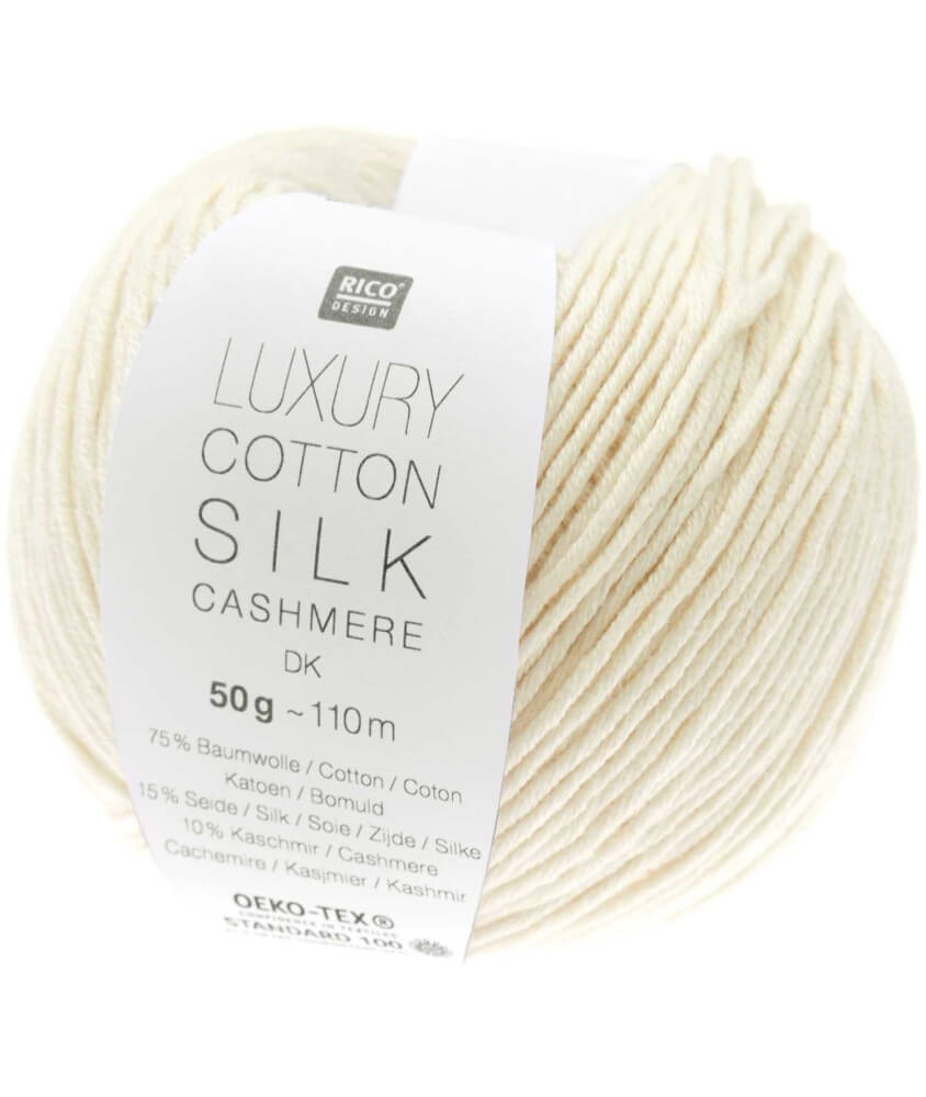 Fil exceptionnel Luxury Cotton Silk Cashmere dk - Rico Design