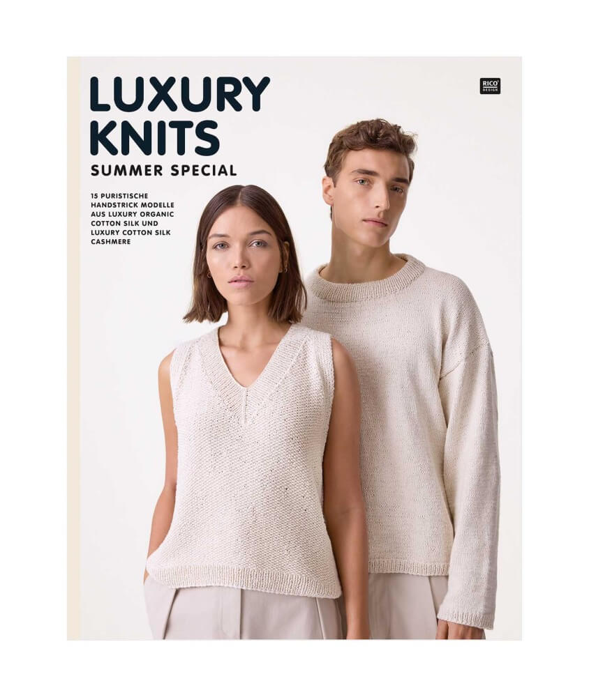 Livre Luxury Knits - Summer Special - Rico Design