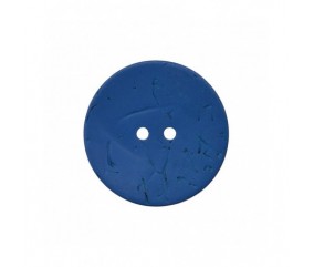 Boutons Coco 23 mm X 2 Bleu roi - Union Knopf