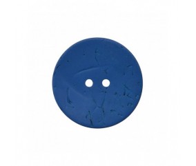 Boutons Coco 23 mm X 2 Bleu roi - Union Knopf