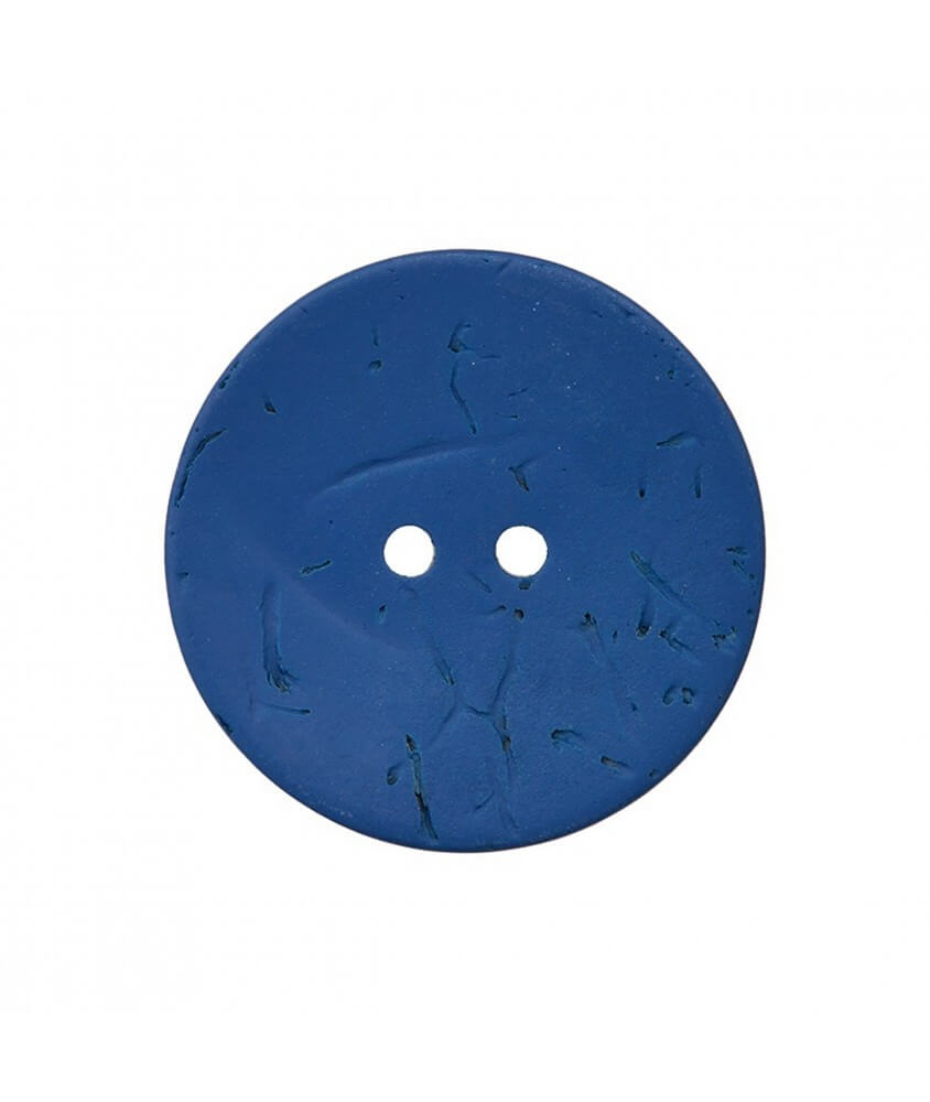 Boutons Coco 23 mm X 2 Bleu roi - Union Knopf