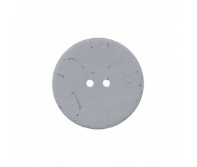  Boutons Coco 23 mm X 2 Gris clair - Union Knopf 