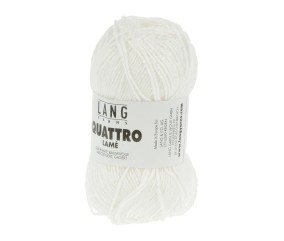 Fil à tricoter 100% coton QUATTRO LAME - Lang Yarns - PPSC
