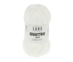 Fil à tricoter 100% coton QUATTRO LAME - Lang Yarns - PPSC