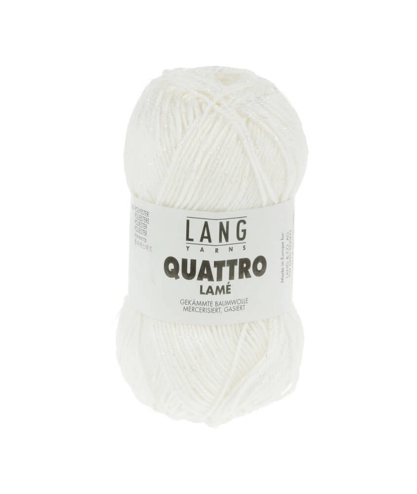 Fil à tricoter 100% coton QUATTRO LAME - Lang Yarns - PPSC