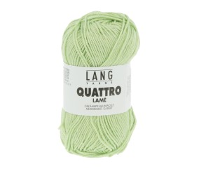 Fil à tricoter 100% coton QUATTRO LAME - Lang Yarns - PPSC