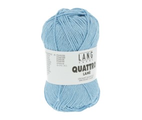 Fil à tricoter 100% coton QUATTRO LAME - Lang Yarns - PPSC