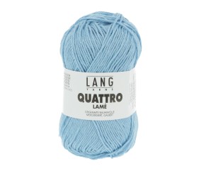 Fil à tricoter 100% coton QUATTRO LAME - Lang Yarns - PPSC