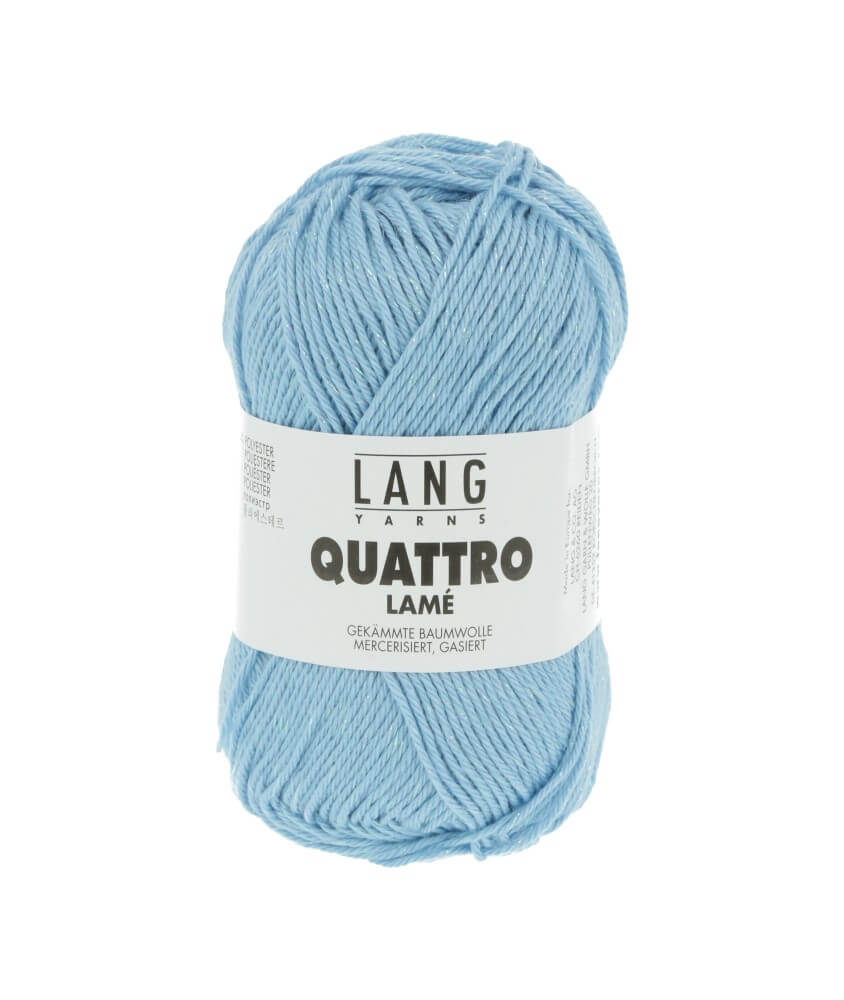 Fil à tricoter 100% coton QUATTRO LAME - Lang Yarns - PPSC Fil à tricoter 100% coton QUATTRO LAME - Lang Yarns - PPSC