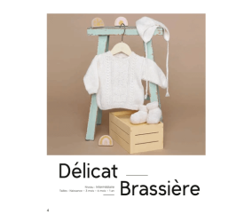 20 modèles de layette adorables - Lang Yarns - Blanc - vue 4