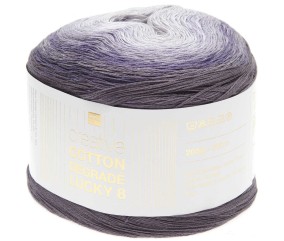 Pelote de coton CREATIVE COTTON DEGARDE LUCKY 8 - Rico Design