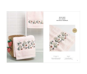 Livre de broderie N°181 - Just Bees + Fruits + Flowers - Rico Design