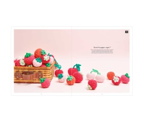 Livre Ricorumi Just Bees + Fruits + Flowers - Rico Design