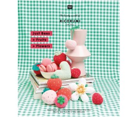 Livre Ricorumi Just Bees + Fruits + Flowers - Rico Design