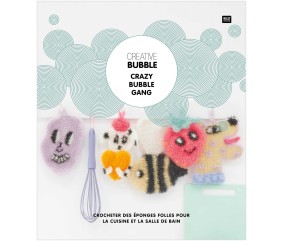 Livre Creative Bubble - Crazy Bubble Gang - Rico Design