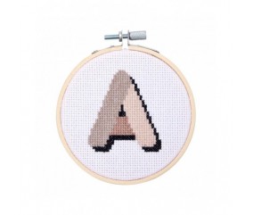 Kit de broderie Mini Alphabet - Rico Design