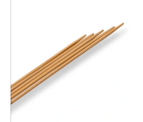 Aiguilles à tricoter doubles pointes 20cm en bambou N°2 à 10 - Prym
