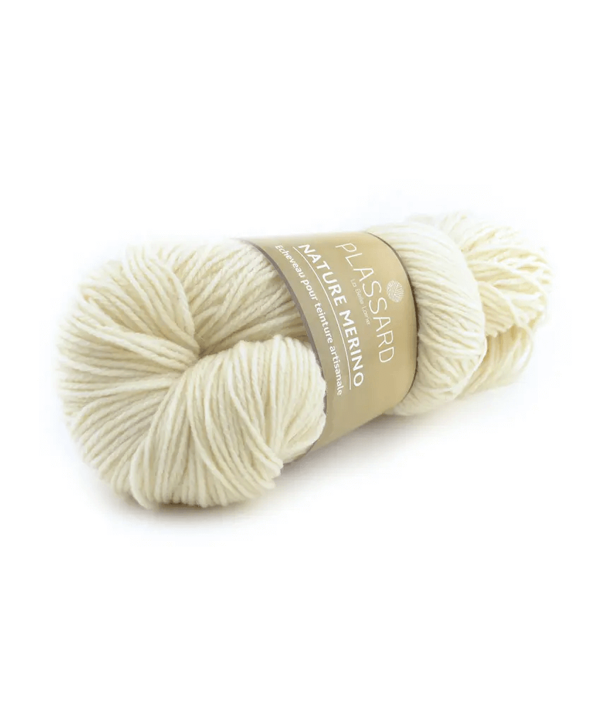 Pelote de laine NATURE MERINO - 100gr - Plassard