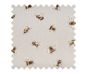 Panier à couture motif abeille -  26x35x19 cm - Distrifil