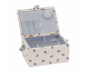 Coffret à couture motif Abeille - 18.5x25.5x14.5 cm - Distrifil