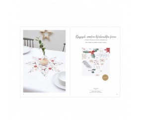 Livre broderie n°182 Rico Design - Point de croix - Christmas Joy - 23 x  16,5 cm - 64 pages - Livre broderie - Creavea