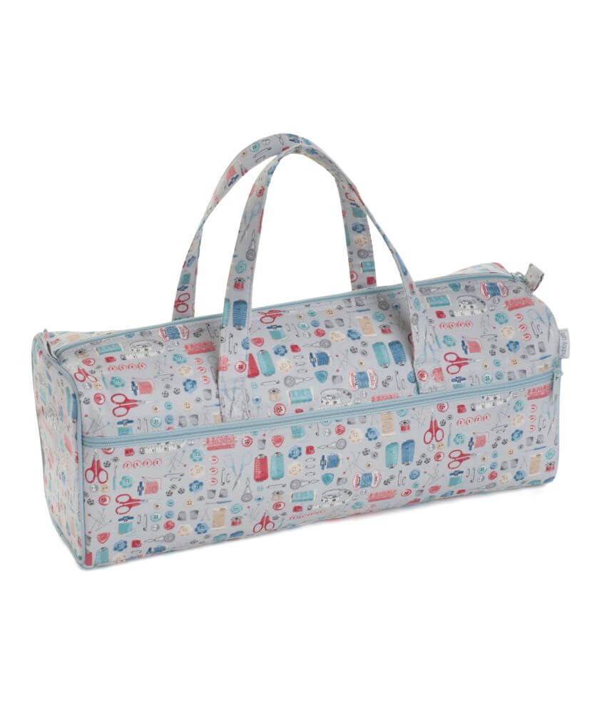 Sac à ouvrage motif Couture - 14.5x45x16.5 cm - Distrifil Sac à ouvrage motif Couture - 14.5x45x16.5 cm - Distrifil