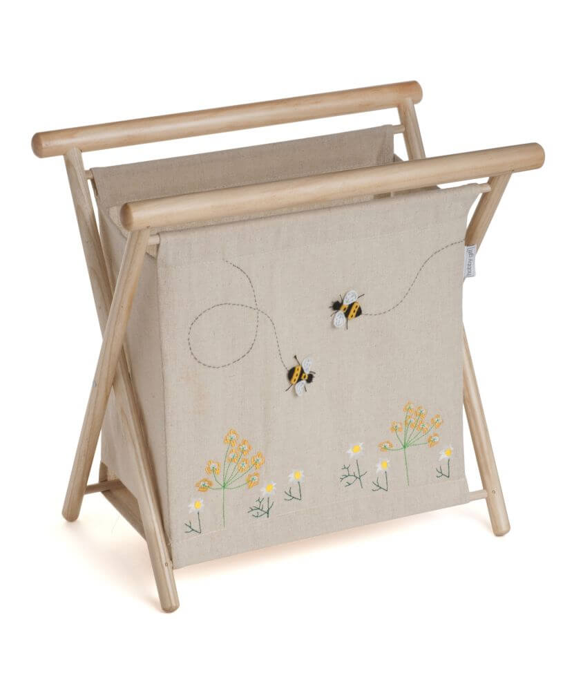 Porte ouvrage motif Abeille - 22x36x36cm - Distrifil Porte ouvrage motif Abeille - 22x36x36cm - Distrifil