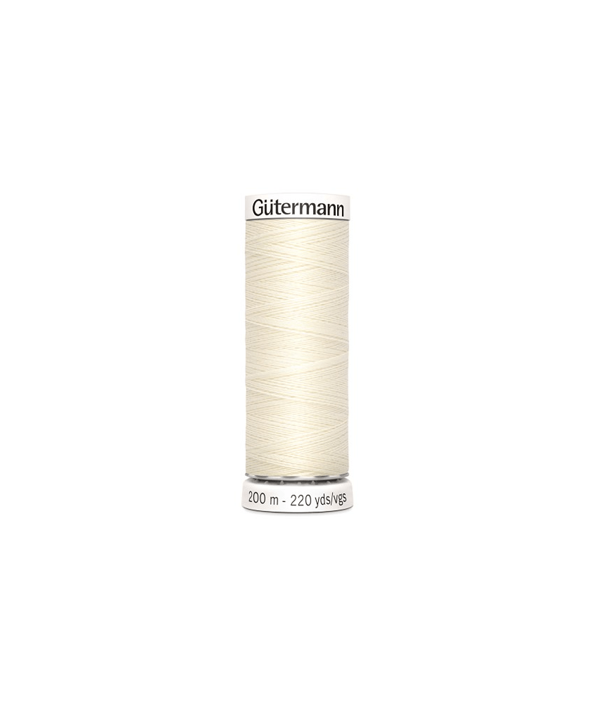 Fil à Coudre 100% polyester 200m - Gütermann Fil à Coudre 100% polyester 200m - Gütermann