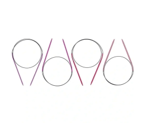 Set Aiguilles Circulaire en 80cm du N°2,5 à 4 - Prym