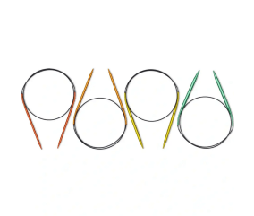 Set Aiguilles Circulaire en 80cm du N°4,5 à 7 - Prym