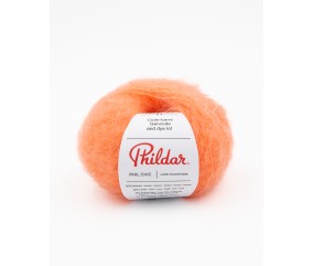 Pelote de laine et Mohair PHIL CHIC - 25gr - Phildar