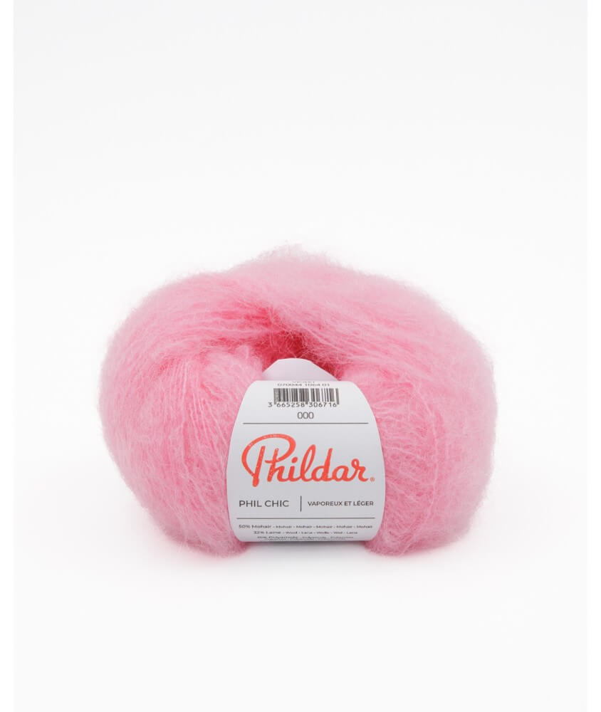 Pelote de laine et Mohair PHIL CHIC - 25gr - Phildar