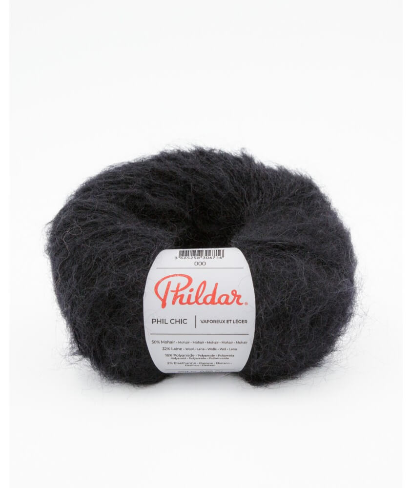 Pelote de laine et Mohair PHIL CHIC - 25gr - Phildar