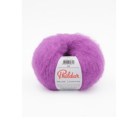 Pelote de laine et Mohair PHIL CHIC - 25gr - Phildar