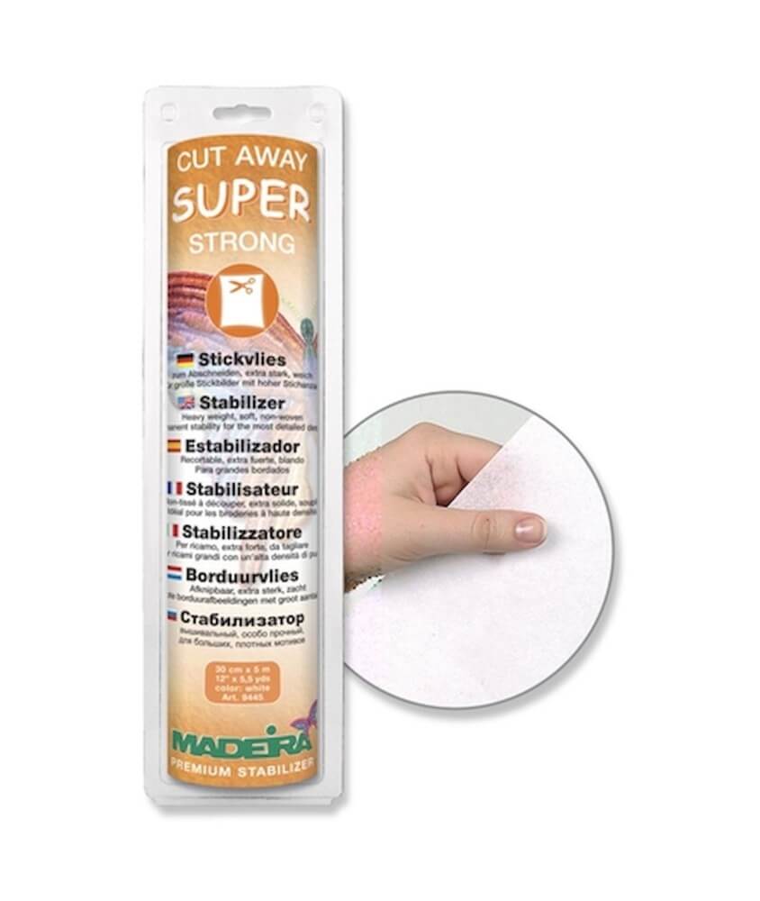 Stabilisateur pour broderie - Cut Away Super Strong - 30cm x 5m - Madeira