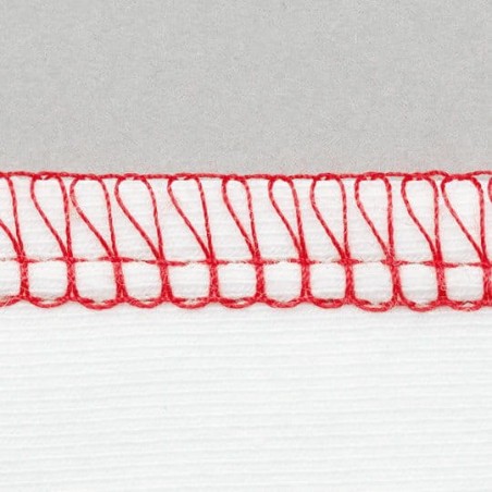 Point de surjet réalisé avec la BERNINA L 460